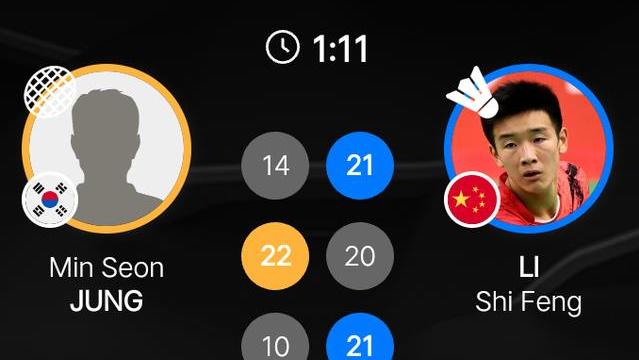 国羽|天时地利人和！7－0，李诗沣2－1力克对手取得国羽男单首胜