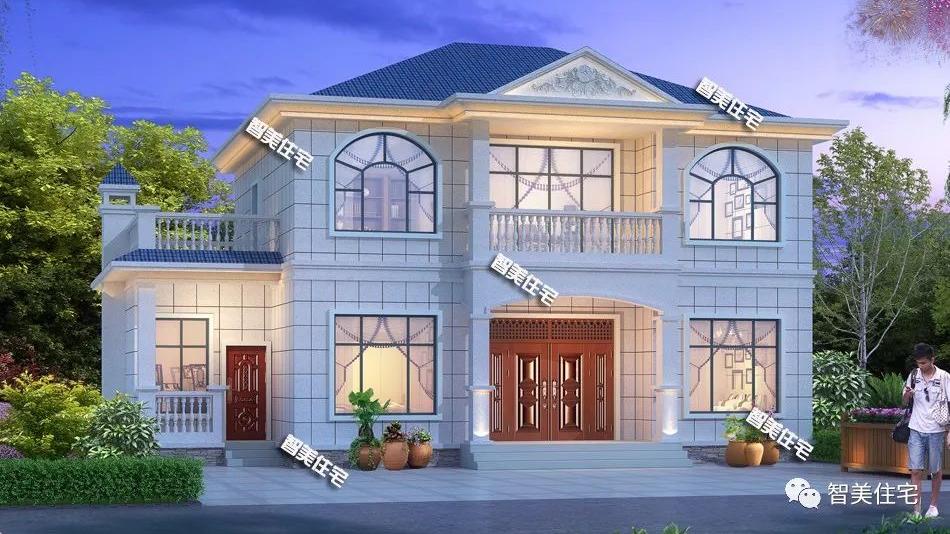 老家建房带柴火灶，父母用起来更方便，这栋别墅设计的真贴心