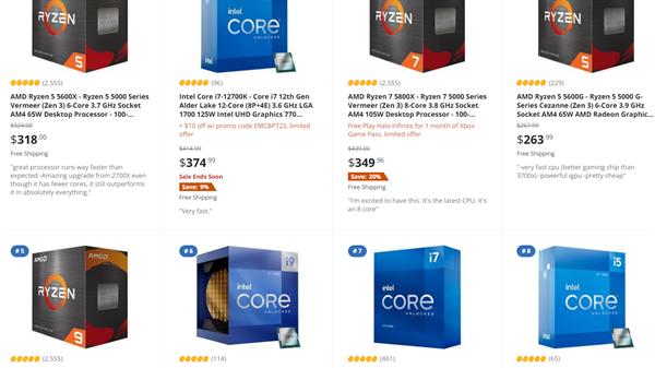 英特尔|Intel终于把AMD Zen3拉下马了