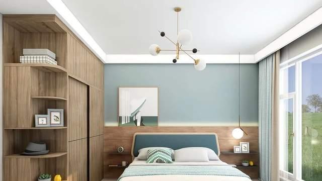 卧室太小放不下床头柜？4种设计巧妙代替，美观又实用