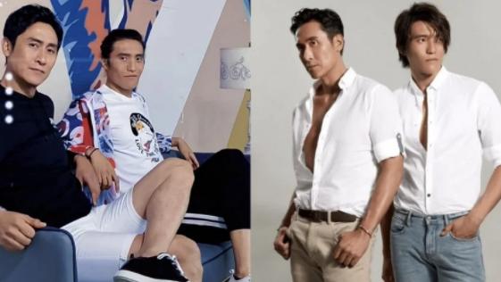 马德钟|53岁马德钟与24岁儿子同框，父子颜值引热议，网友：爸爸帅太多