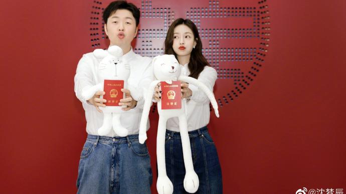 沈梦辰|杜海涛跟沈梦辰官宣结婚，两人终于修成正果，9年时间不容易！