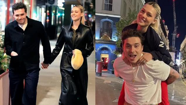 布鲁克林|小贝儿子带妻子见兄弟，当街牵手秀恩爱！婚后好幸福，人生赢家