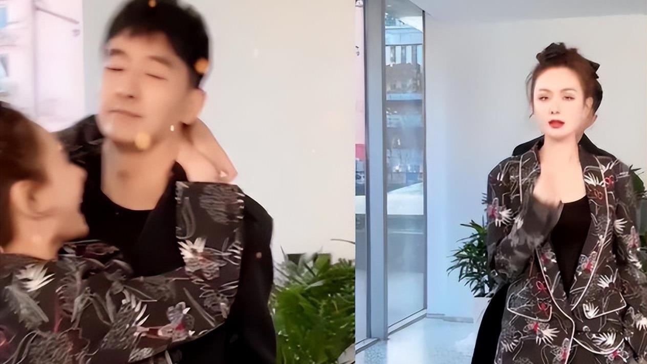 迪丽热巴|程莉莎居家热舞，穿睡衣向老公献吻搂抱，郭晓东表情略带嫌弃