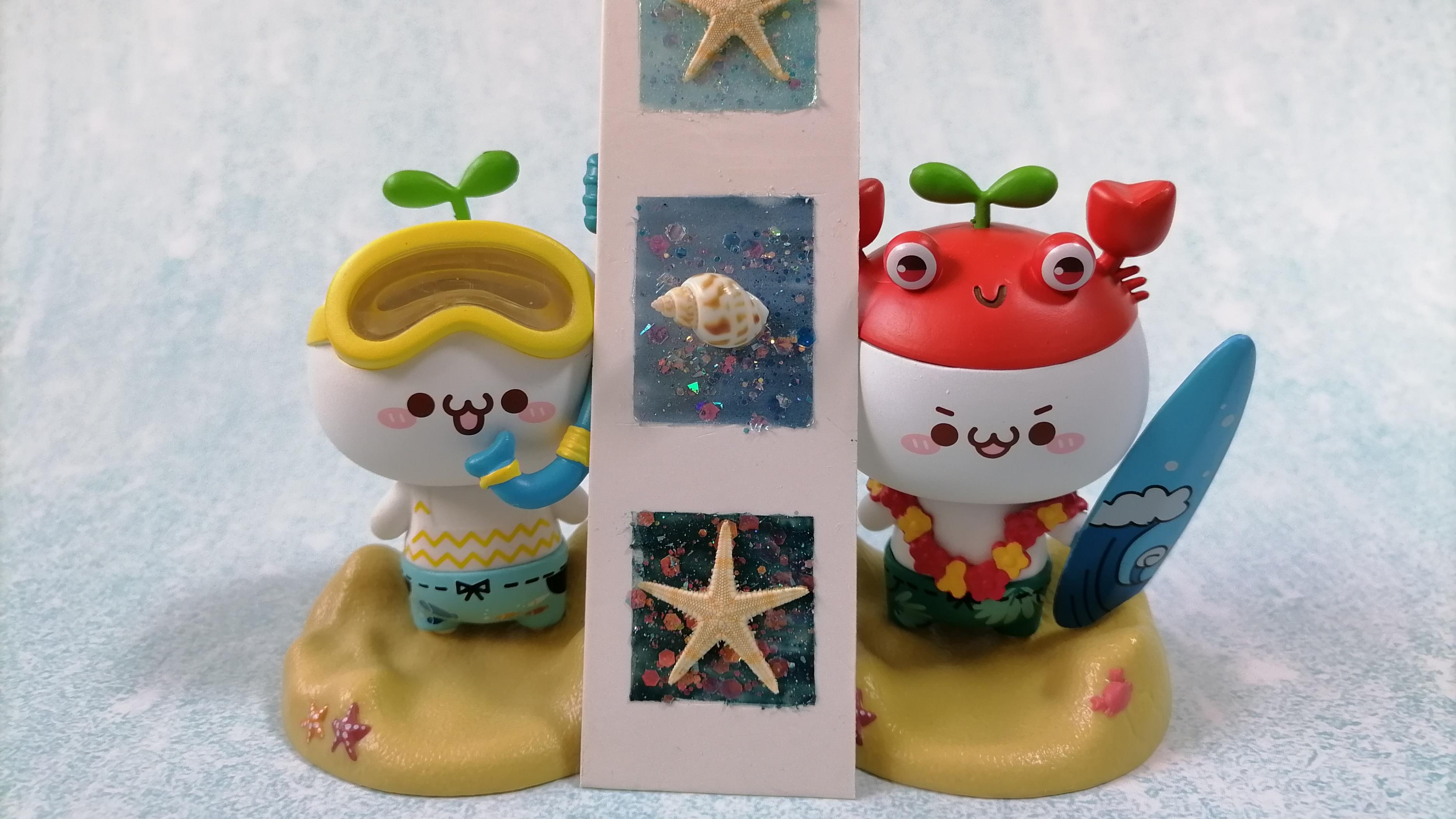 金光闪烁的沙滩，简洁的海洋风格，低成本手工装饰画