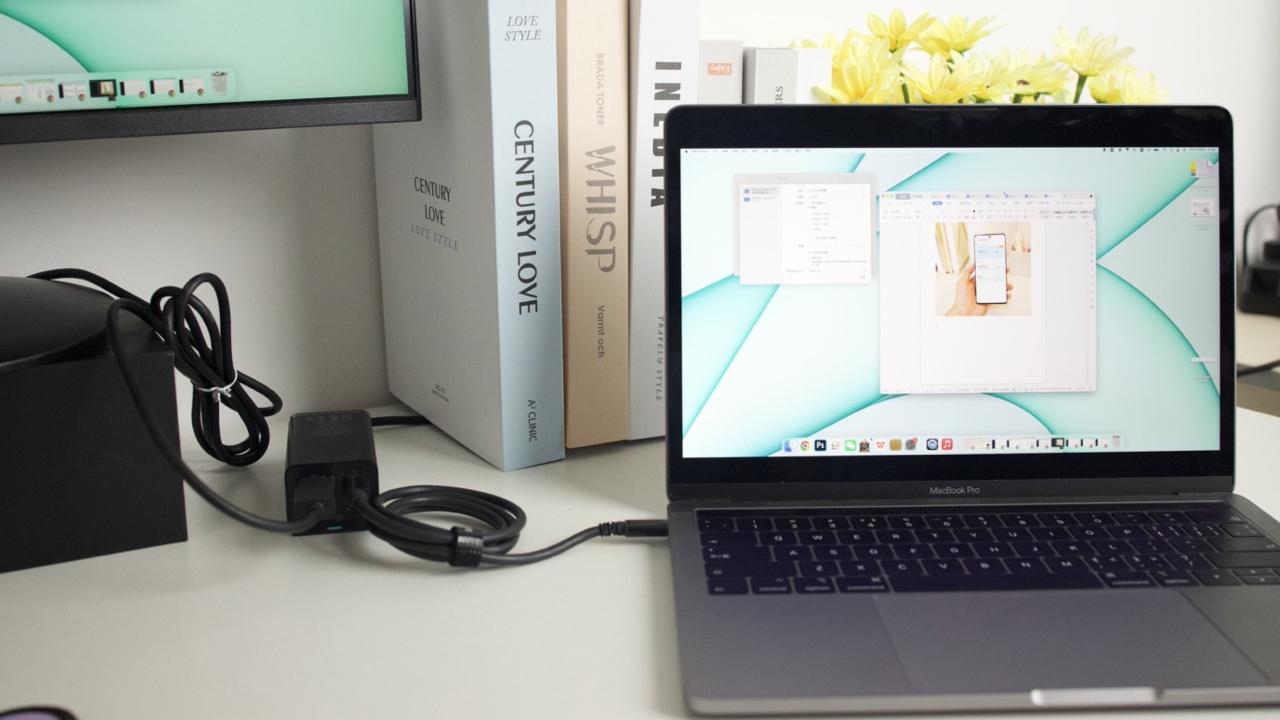 充电器|三口快充高清投屏，倍思65W氮化镓充电器扩展坞测评