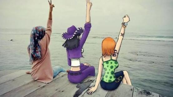 二次元|艺术家打破次元壁，让二次元来到现代生活，网友：被可爱到了