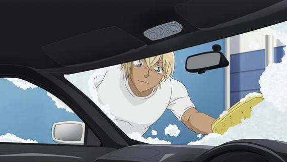 安室透|名侦探柯南：零的日常第5话剧照，安室透收养哈罗，卡迈尔登场