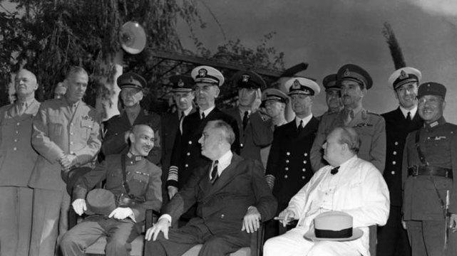 1943 年开罗会议，中国凭啥与英国、美国并列为世界三大巨头