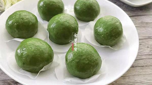 蛋糕|当季美食艾草青团，换个新方子，包馅不裂凉后不发硬，好味美