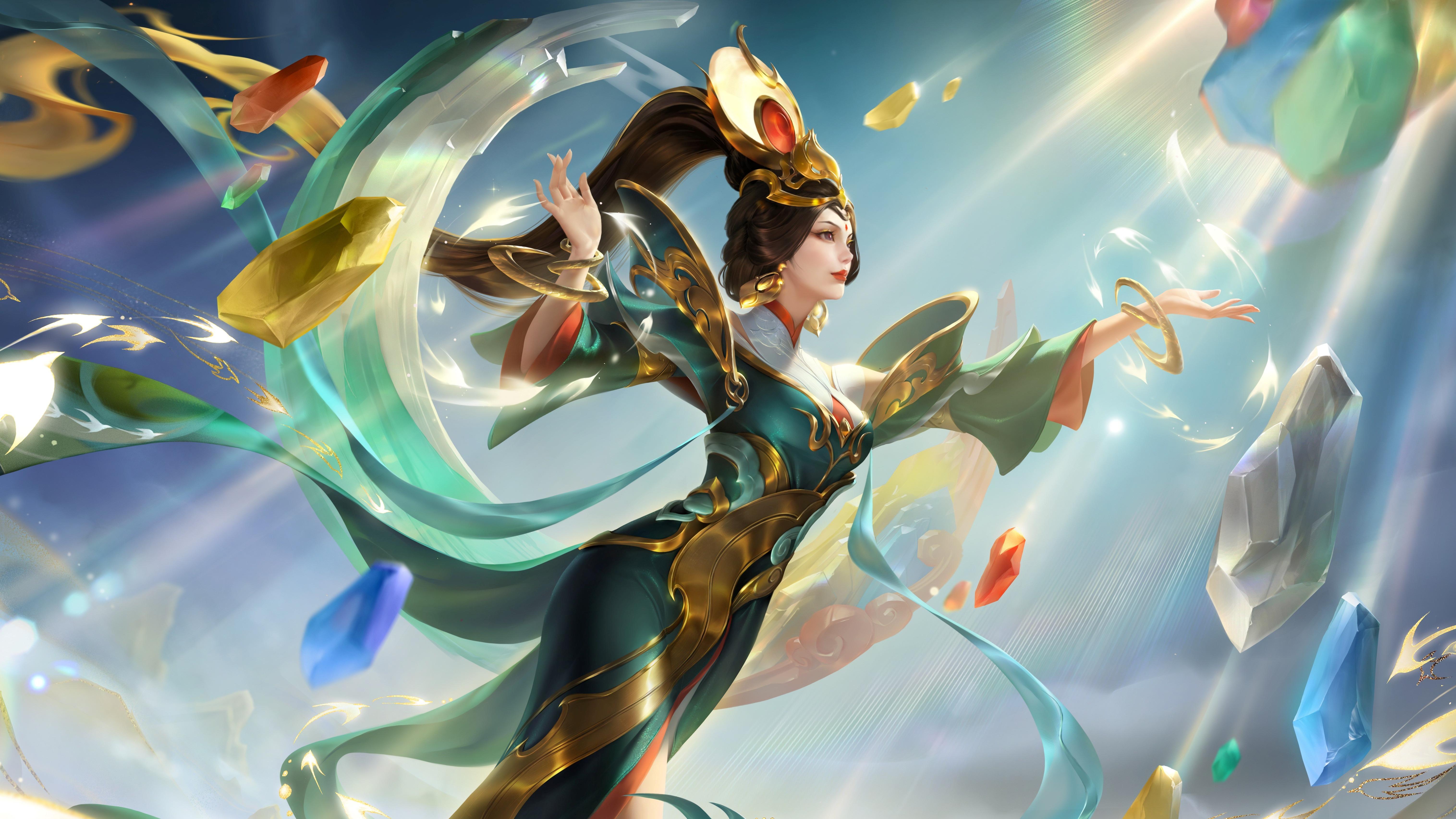 女娲|女娲全新“真传说”限定皮肤—补天 是否值得入手？大招图案你知道是什么吗？
