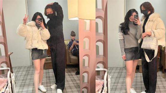 金希澈|邱淑贞女儿与南韩男星金希澈贴脸合照粉丝：追不到你就追你的女儿