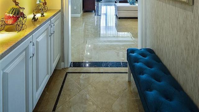 老婆装修的房子非常漂亮，一个玄关柜都让邻居赞爆了！