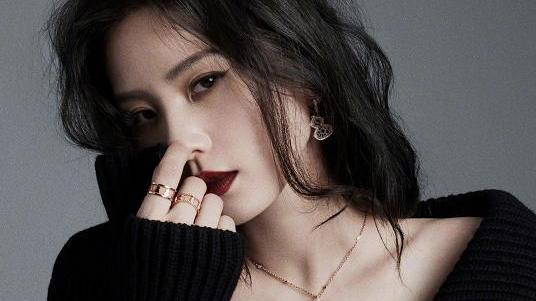 刘诗诗|刘诗诗：改走高冷范儿，出道18年以来首次颠覆清纯外形宛如黑玫瑰