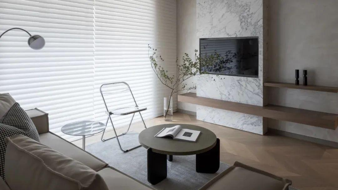 108㎡简约高级灰，没有过多颜色，打造安静舒适的家！