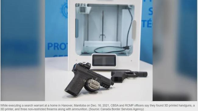 小红书|可怕！加拿大男子涉嫌3D打印枪支被捕！警方：这不是爱好，是犯罪