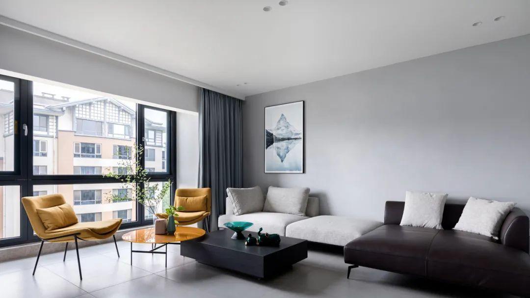 客厅增书房，主卧增衣帽间，现代简约大平层