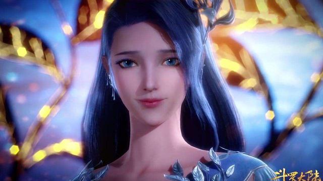 唐昊|斗罗：阿银新形象曝光，蓝色形象绝美，颜值比老公唐昊高出一大截