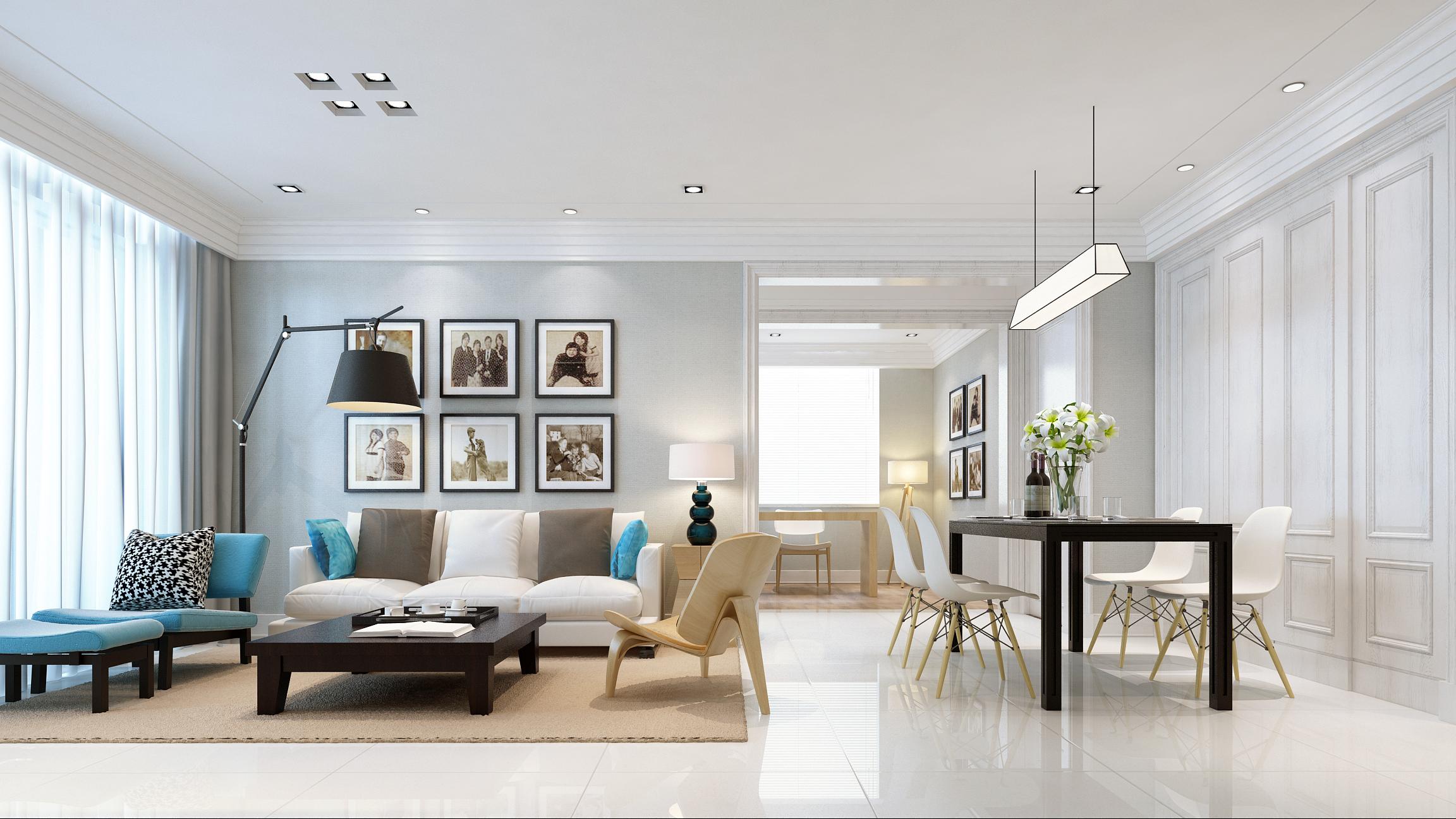 幸遇你，现代简约北欧风