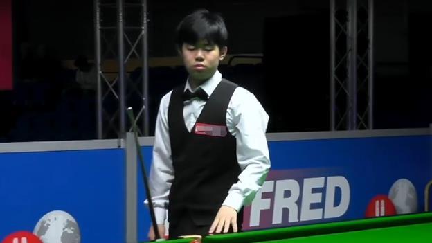 00后|单杆105+130，好消息传来，中国又一人晋级：00后新星6-3拿下