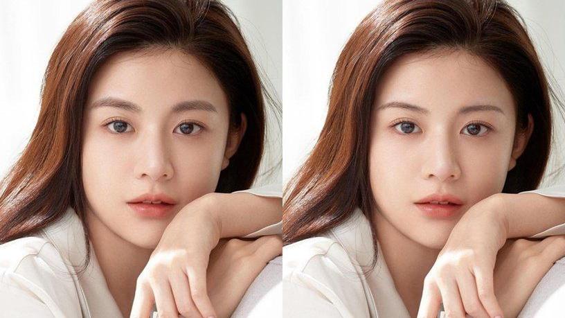 明星素颜|金裕贞、谭松韵都是方圆脸美人代表？想要显脸小，修眉技巧是关键
