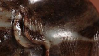 |清-和田玉「太平吉象」摆件