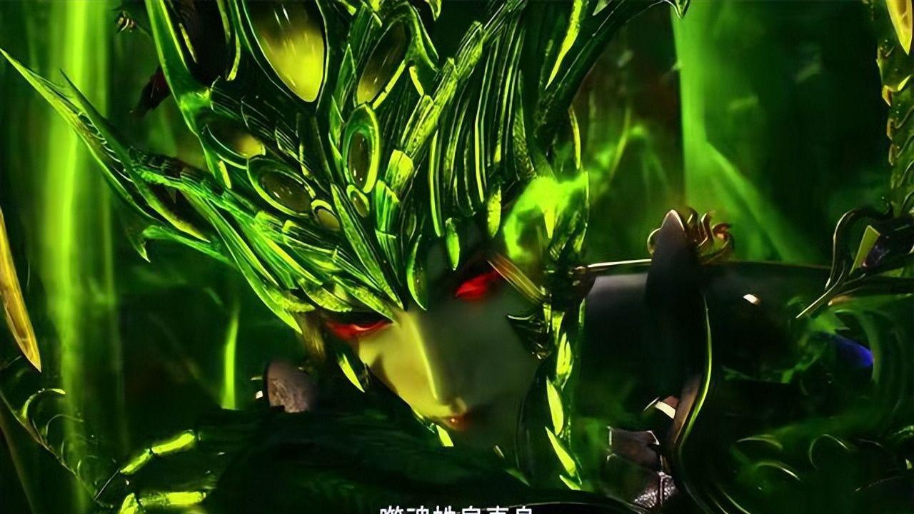 比比东|斗罗大陆：比比东可真是一位小妖妇，变身之后露出粉色蕾丝裙