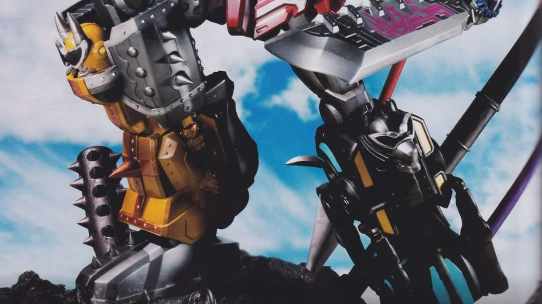 迷你联萌|暴太郎战队咚兄弟5月鬼退神专属杂志图 试做款式的玩具帅爆全场