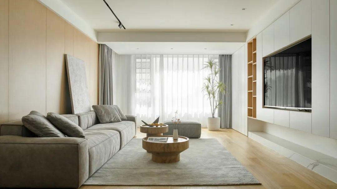 爆改160m2保守精装房：原木+收纳的温润小三房，种草了！