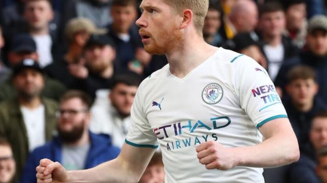 凯文·德布劳内|5-1！英超领头羊狂飙：5连胜+89分领跑，9000万球星轰入4球