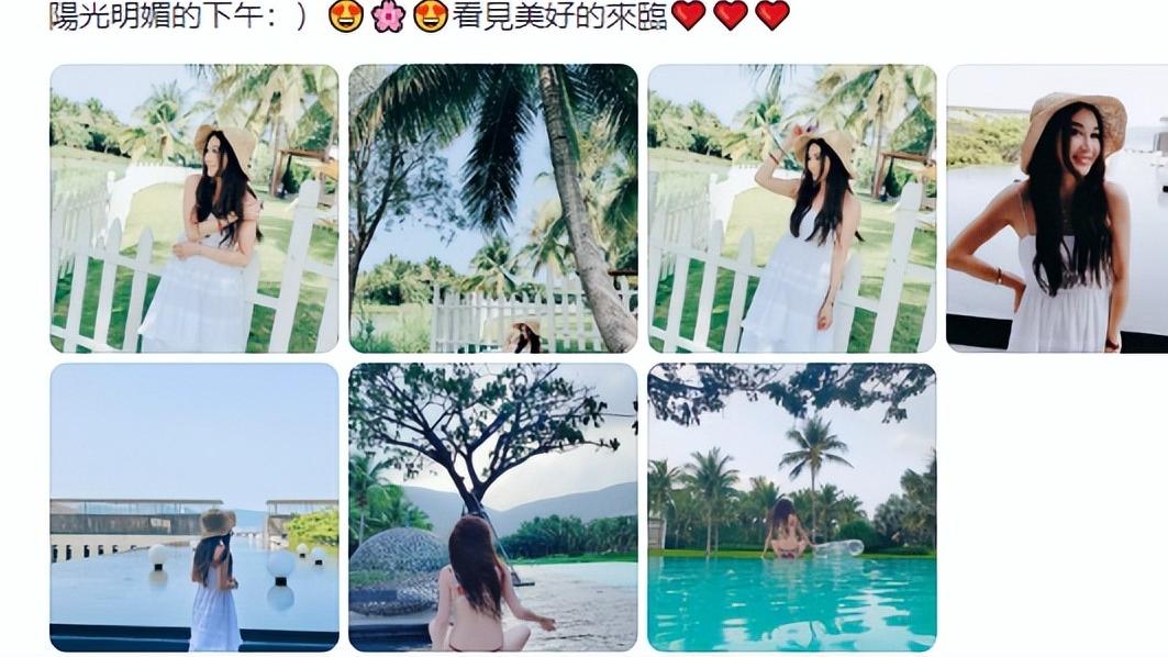 温碧霞|55岁温碧霞晒穿比基尼照！穿抹胸裙露香肩，手镯戒指显阔气