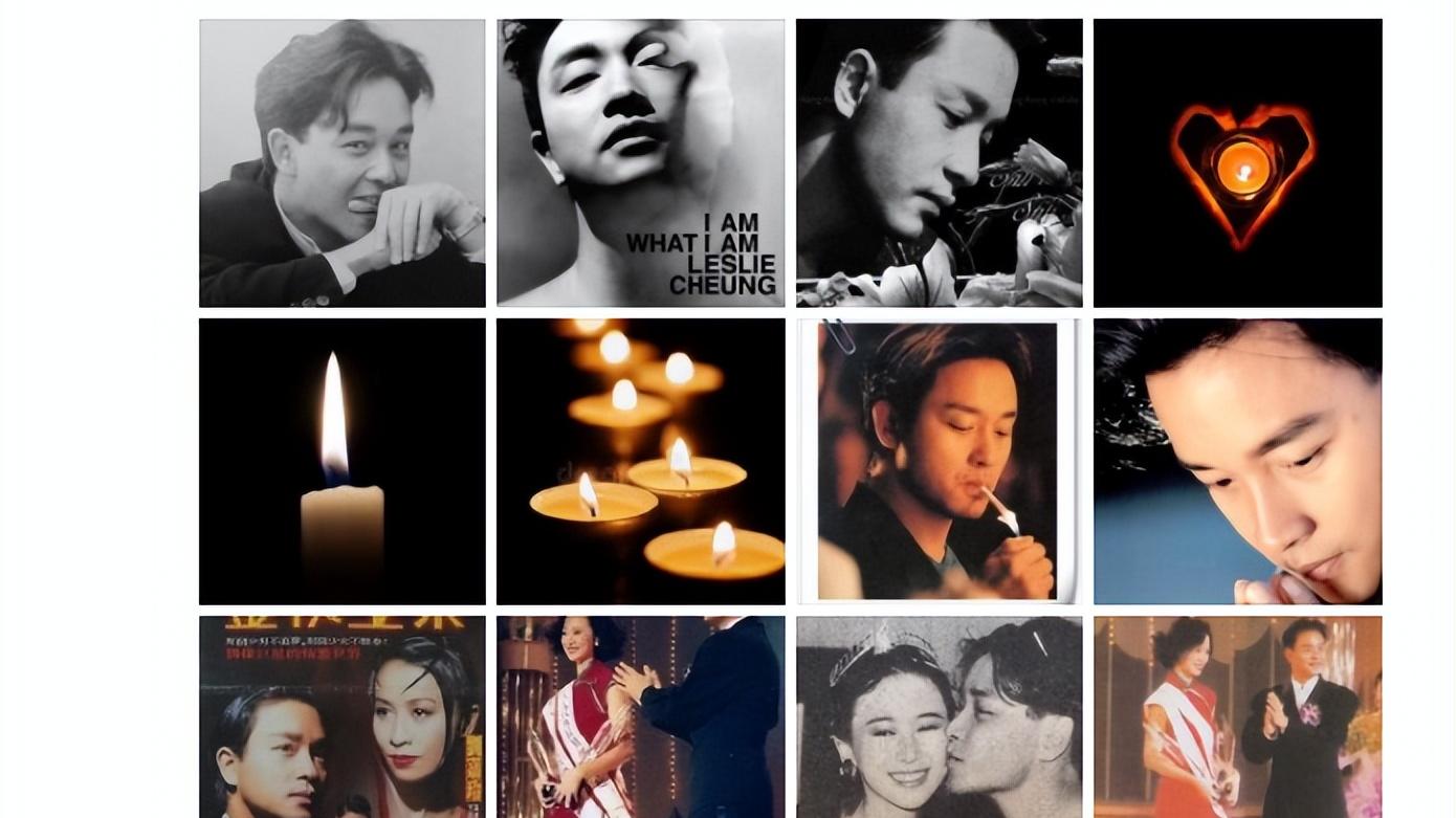 张国荣|乔任梁父亲独自前往墓园悼念儿子，张智霖、刘嘉玲等人悼念张国荣