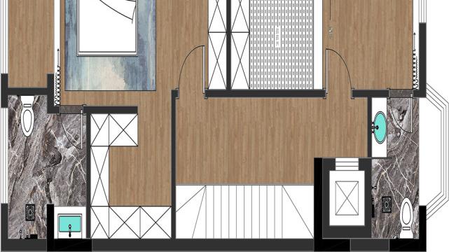 233平复式现代风设计，让人也能看到生活本有的明媚