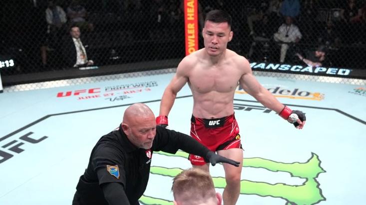 UFC|今晨，中国选手UFC上演47秒速杀！将对手送回老家