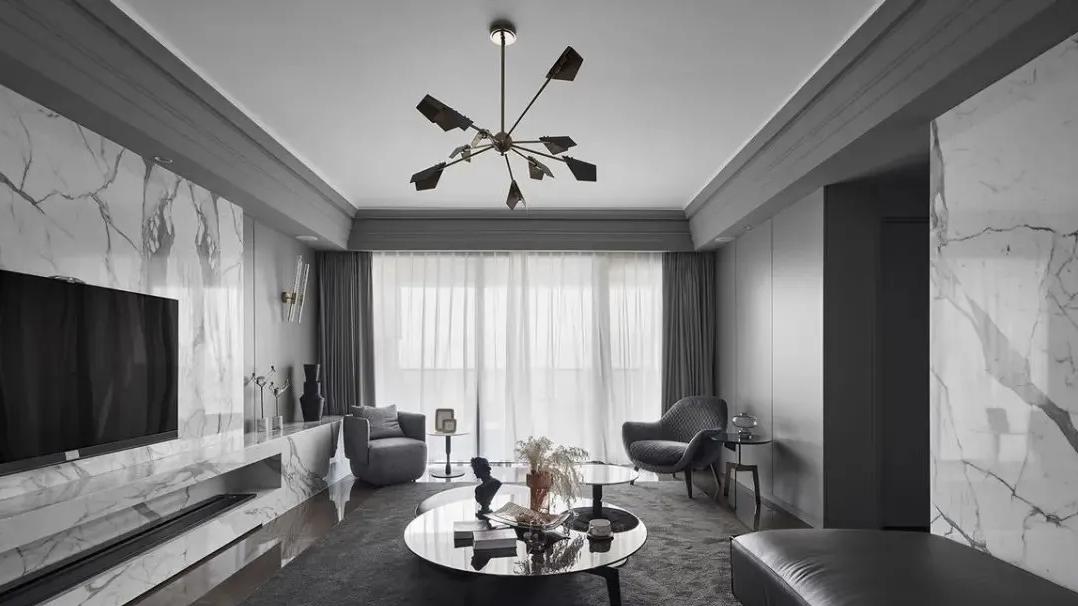 高级灰打造的现代简约风，低调中显高级，优雅又时尚，还有艺术感