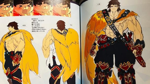 人物设定|fgo超有趣的从者人设稿冠位弓超人熊过于瘦弱超萌的红叶小尾巴