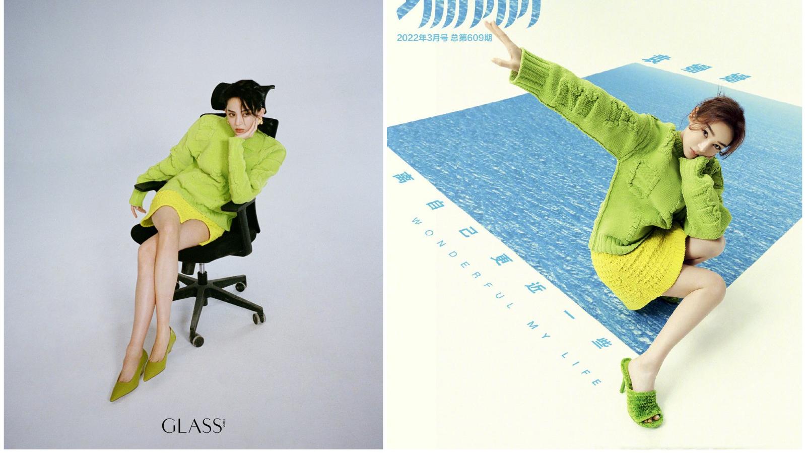 古力娜扎|袁姗姗和古力娜扎撞衫！一个时尚，一个高级，她的时尚表现力太强