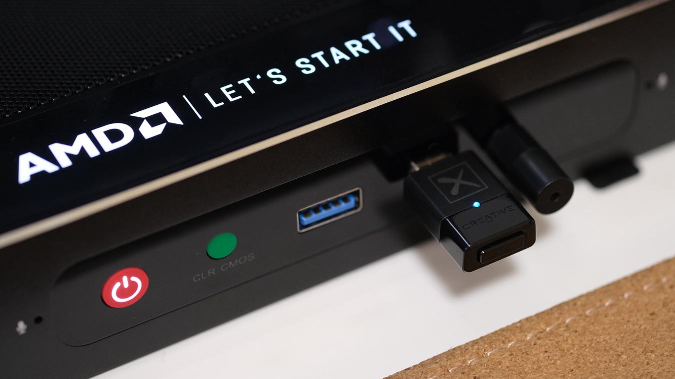 三星|支持4台设备，切换一键到位，创新BT-W4蓝牙音频发射器体验