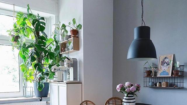 每个房间皆宜家，铁艺+藤竹自然元素装出现代田园，值得照搬回家