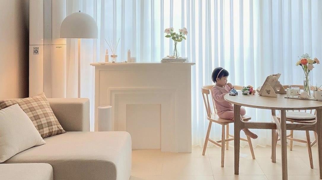 韩国太太的精致治愈系之家，圈粉无数，一家四口日子过得超幸福！