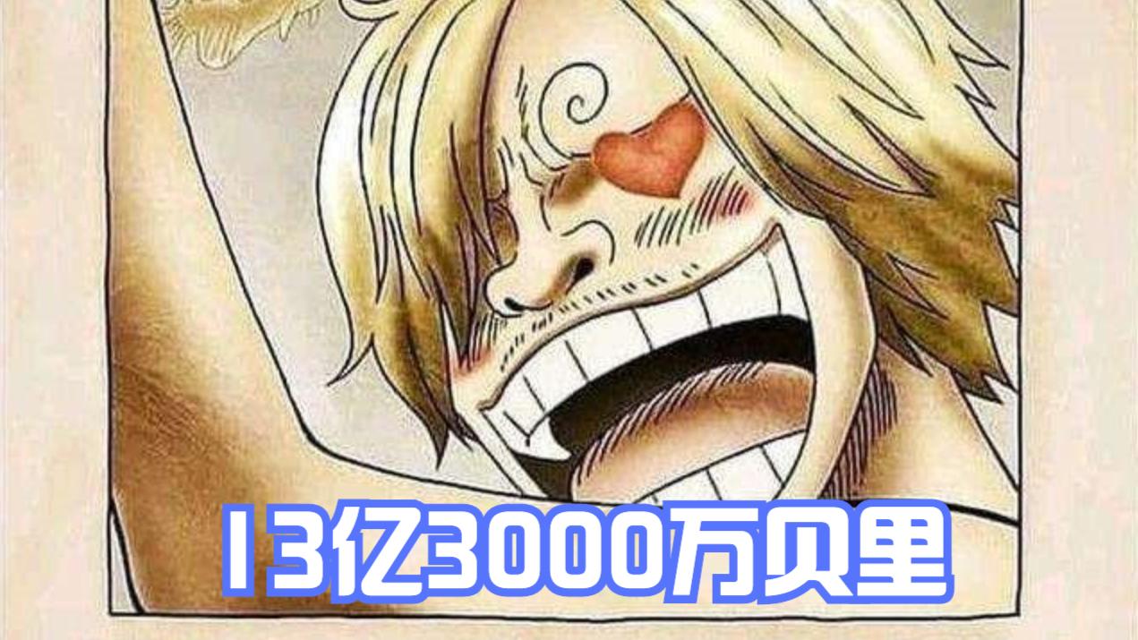 黄猿|海贼王：草帽团新赏金预测！路飞40亿，索隆14亿，乔巴1000元