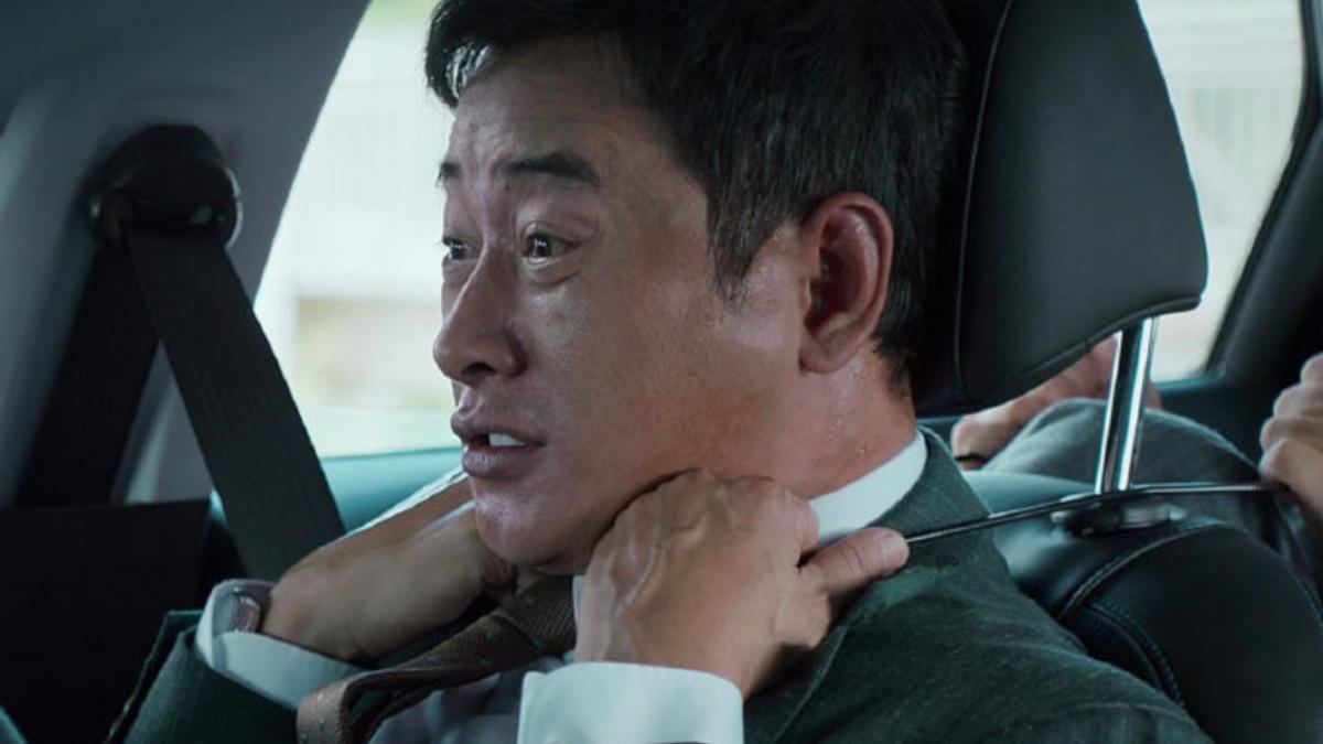 罗晋|演员罗晋拍戏被勒脖子到窒息！青筋暴起眼球充血，脖子上伤痕明显