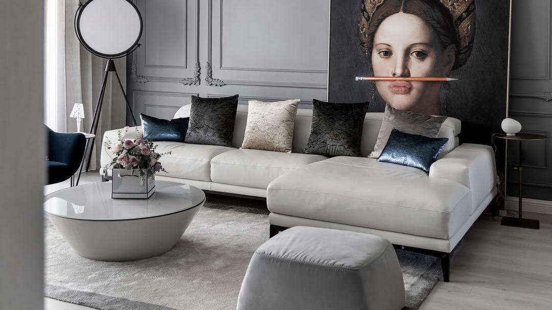 180平的现代别墅，浪漫的法式风格，温暖和时尚完美结合