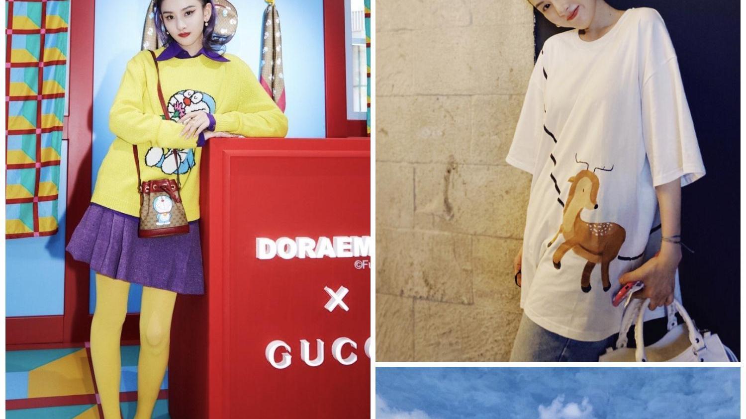 宋祖儿|宋祖儿穿乳胶衣裤腿塞不满，卡戴珊穿同款，要俩人帮忙才能塞进去