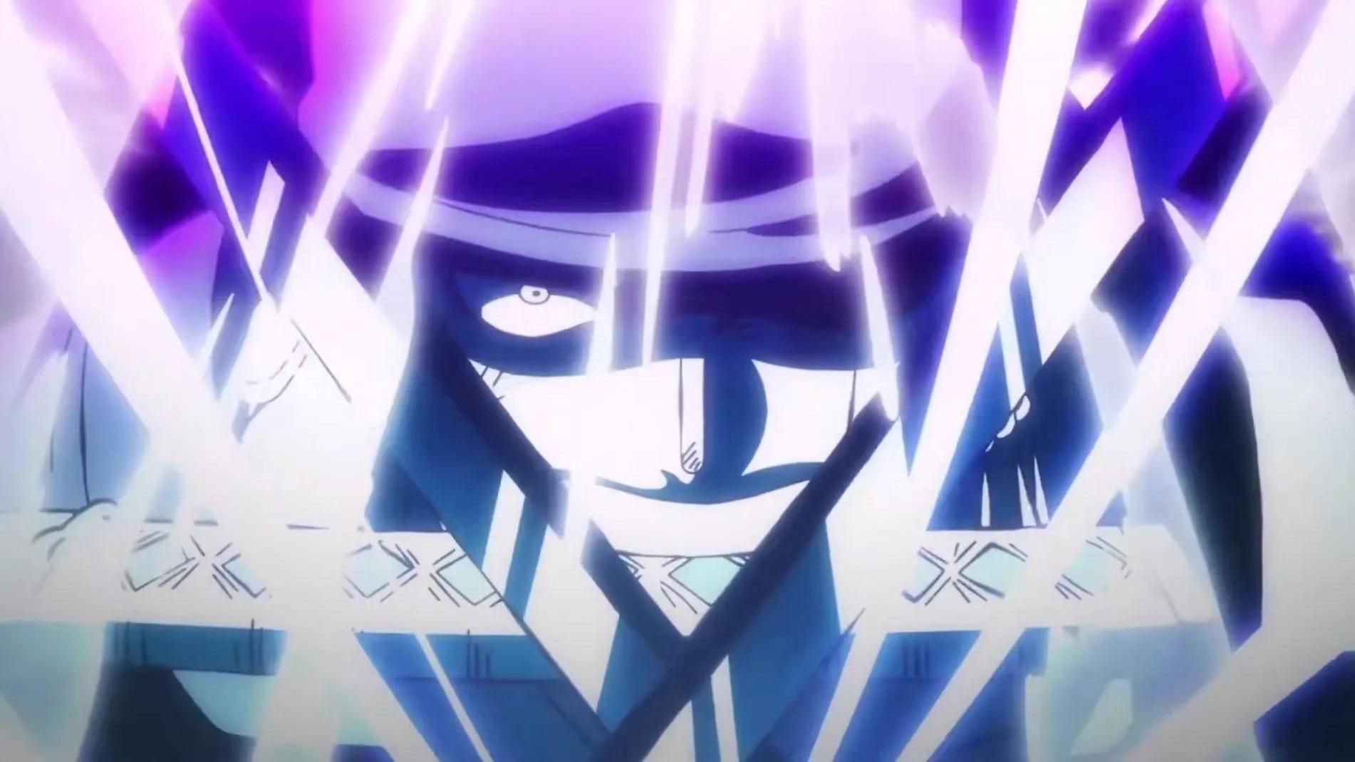 索隆|海贼王1025集：四皇的合体技霸海太霸道，索隆含泪挡下，身负重伤