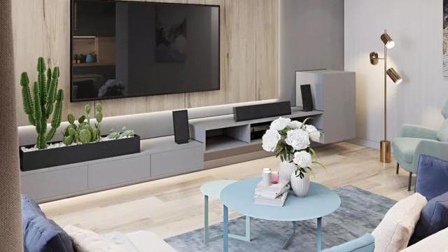 头次见配色如此高级的家，120㎡全是亮点，朋友都赞不绝口