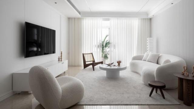 姐姐为妹妹买的房子，用白色诠释空间，享受纯洁的最终意义