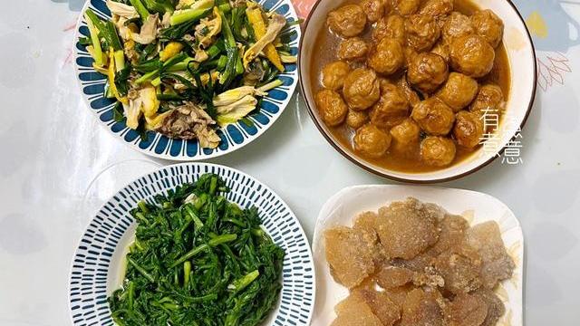 茼蒿|公婆来家里做客，晚餐发朋友圈火了，网友：这菜招待父母，寒酸