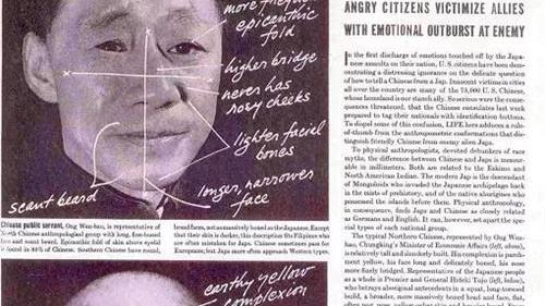 acgn漫评|中日两国人的长相有什么区别？二战时期的美军漫画如此介绍