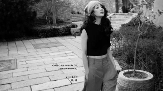 殷桃|太飒了！殷桃最新大片出炉，小蛮腰、大长腿吸睛，嘟嘟嘴超可爱